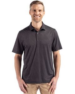 [BCK01342] Cutter & Buck Pike Eco Shadow Check Print Recycled Mens Big & Tall Polo