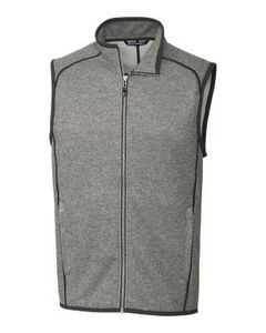 [BCO00047] Cutter & Buck Mainsail Sweater-Knit Mens Big and Tall Full Zip Vest