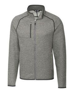 [BCO00050] Cutter & Buck Mainsail Sweater-Knit Mens Big and Tall Full Zip Jacket