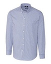 Cutter & Buck Easy Care Stretch Gingham Mens Big and Tall Long Sleeve Dress Shirt