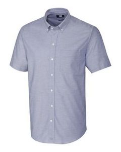 [BCW00182] Cutter & Buck Stretch Oxford Mens Big and Tall Short Sleeve Dress Shirt