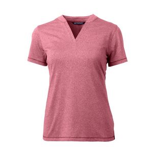 [LCK00153] Cutter & Buck Forge Heathered Stretch Womens Blade Top