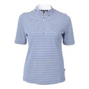 Cutter & Buck Virtue Eco Pique Stripe Recycled Womens Top