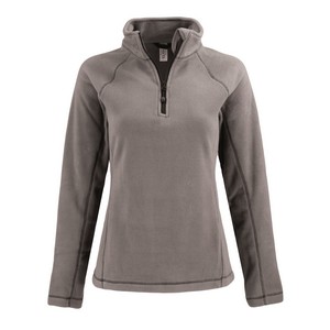 [LQO00072] Clique Powder Recycled Fleece Womens Quarter Zip Pullover