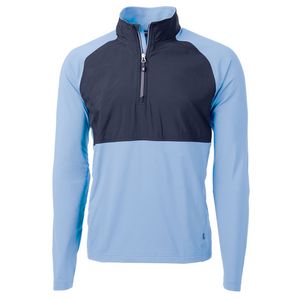 [MCC00034] Cutter & Buck Adapt Eco Knit Hybrid Recycled Mens Quarter Zip