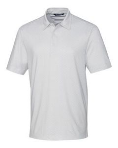 [MCK00137] Cutter & Buck Pike Double Dot Print Stretch Mens Polo