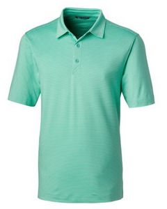 [MCK00144] Cutter & Buck Forge Pencil Stripe Stretch Mens Polo