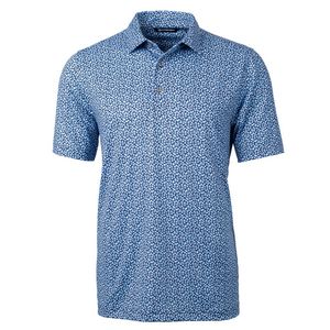 [MCK01278] Cutter & Buck Pike Magnolia Print Stretch Mens Polo
