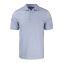 Cutter & Buck Pike Eco Symmetry Print Stretch Recycled Mens Polo