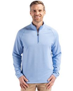 [MCK01325] Cutter & Buck Peshastin Eco Fleece Recycled Mens Half Zip Pullover