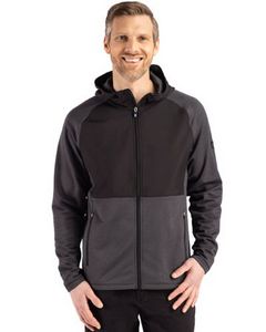 [MCK01334] Cutter & Buck Peshastin Fleece Recycled Mens Hybrid Jacket