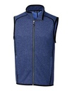 Cutter & Buck Mainsail Sweater-Knit Mens Full Zip Vest