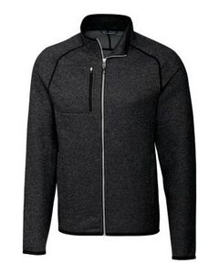 [MCO00050] Cutter & Buck Mainsail Sweater-Knit Mens Full Zip Jacket