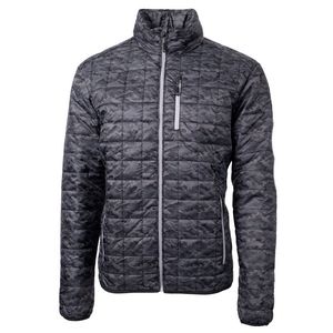 [MCO00068] Cutter & Buck Rainier PrimaLoft? Mens Eco Insulated Full Zip Printed Puffer Jacket