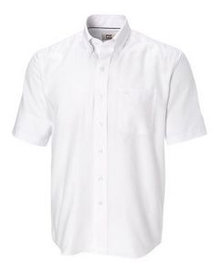 [MCW01797] Cutter & Buck Epic Easy Care Nailshead Mens Short Sleeve Dress Shirt