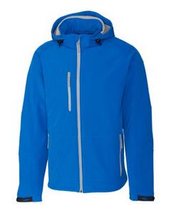 [MQO00022] Clique Serac Stretch Softshell Hooded Full Zip Mens Jacket