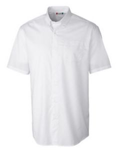 Clique Avesta Stain Resistent Mens Short Sleeve Button Down Shirt