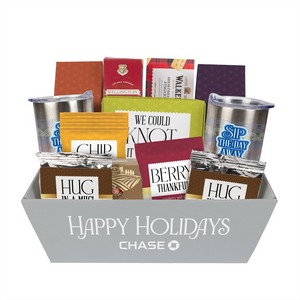 [BAS110-K] Sip and Savor Gourmet Tray with Tumblers