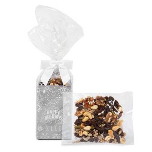 [BB360-K] Holiday Gift Tote With Raisin Nut Trail Mix