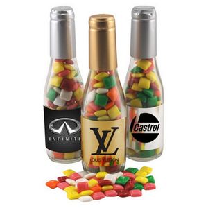 [BG100-109-K] Champagne Bottle with Mini Chicklets