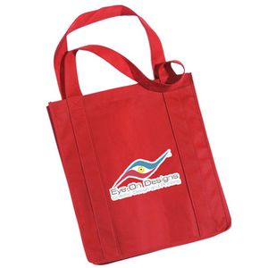 [BGC3104-K] Non-Woven Tote Bag w/ Reinforced Handles - Full Color