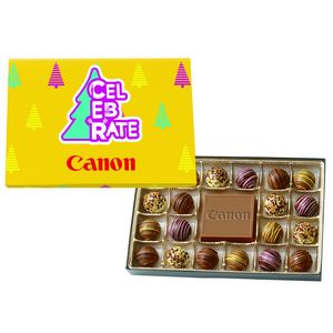 [BT20-FC-K] 20 Piece Gift Box of Chocolates w/Chocolate Centerpiece