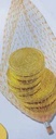 Chocolate Coins in Mesh Net