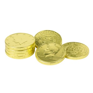 [C25-K] Kennedy/Blank Chocolate Coin