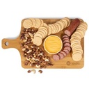 Festive Feast Bamboo Wood Charcuterie Board Set