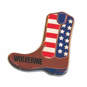 American Flag Cowboy Boot-Shaped Mint Tin