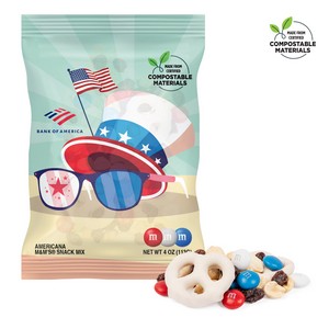 [CDFB-751-K] 4oz. ECO- Digibag™, Americana M&M Snack Mix