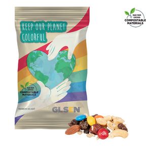 [CDFB-997-K] 4oz. ECO-Digibag, Compostable & Full Color, Rainbow Trail Mix
