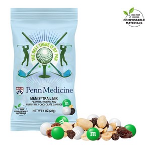 [CDGB-TMMG-K] Golf - 1oz M&M'S® Trail Mix ECO-Digibag, Full Color, Color Choice