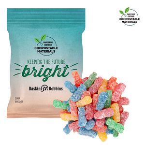 [CDHF-SPK-K] 2 Oz. ECO-Digibag, Compostable & Full Color, Sour Kids