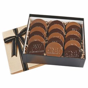 Cookie Gift Box With 18 Round Cookies