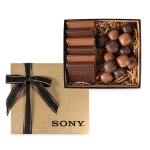 [CFB-SSC-K] 6 Piece Cookie and Confection Gift Box with Sea Salt Caramels