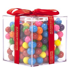 [CUBE-DBG-K] Acrylic Gift Jars Cube with Mini Gumballs
