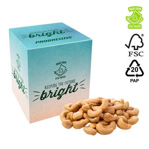 [CW5-CASH-K] ECO-Box, PCR & Full Color, Salted Cashews