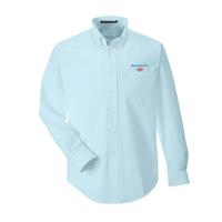 [D620-K] Devon & Jones® Men's Crown Woven Collection™ Solid Broadcloth Shirt