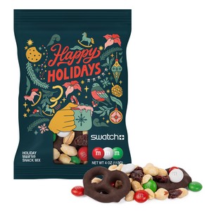 [DFB-753-K] 4oz Digibag™, Holiday M&M Snack Mix