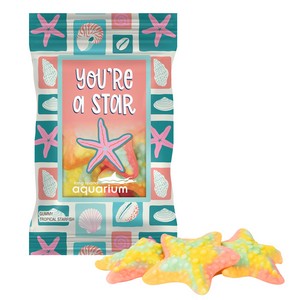 [DFB-TS-K] 4 oz. Full Color Digibag™ with Tropical Starfish