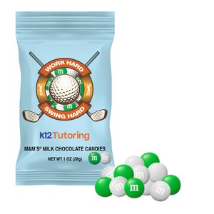 Golf - 1 oz. Color Choice M&M'S® in Full Color Digibag