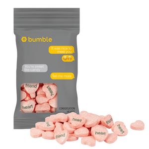 [DGB-ICH-K] 1 Oz. Full Color DigiBag with Imprinted Conversation Hearts