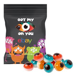 [DHF-EYE-K] Clever Candy 2oz. Full Color DigiBag™ with 3D Gummy Eyeballs