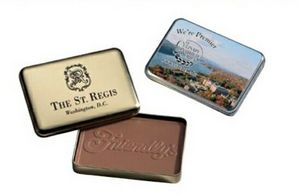 10 Oz. Custom Chocolate in Metal Tin