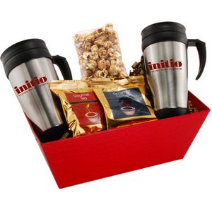 [DRB1500-037-K] Tray w/Mugs and Caramel Popcorn