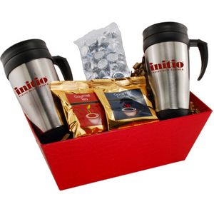 [DRB1500-090-K] Tray w/ Mugs and Hershey Kisses