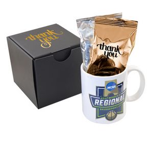 [DRB5040-K] Premium Gift Box w/Full Color Mug & Gourmet Tea