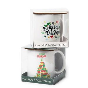 [DRB6001-K] Mug w/Hard Coaster Gift Set