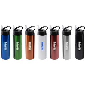 [DRK1150-K] 24 Oz. Water Bottle w/Flip Top Sport Lid